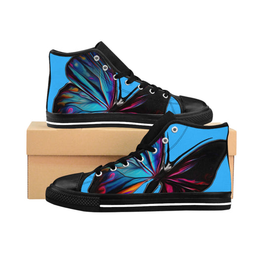 BUTTERFLY POP WOMEN'S HIGH-TOP SHOES