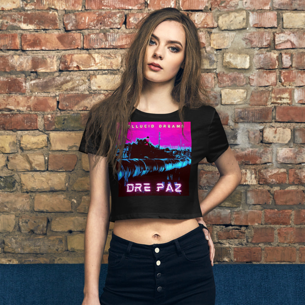 DRE PAZ PELLUCID DREAMS CROP TOP